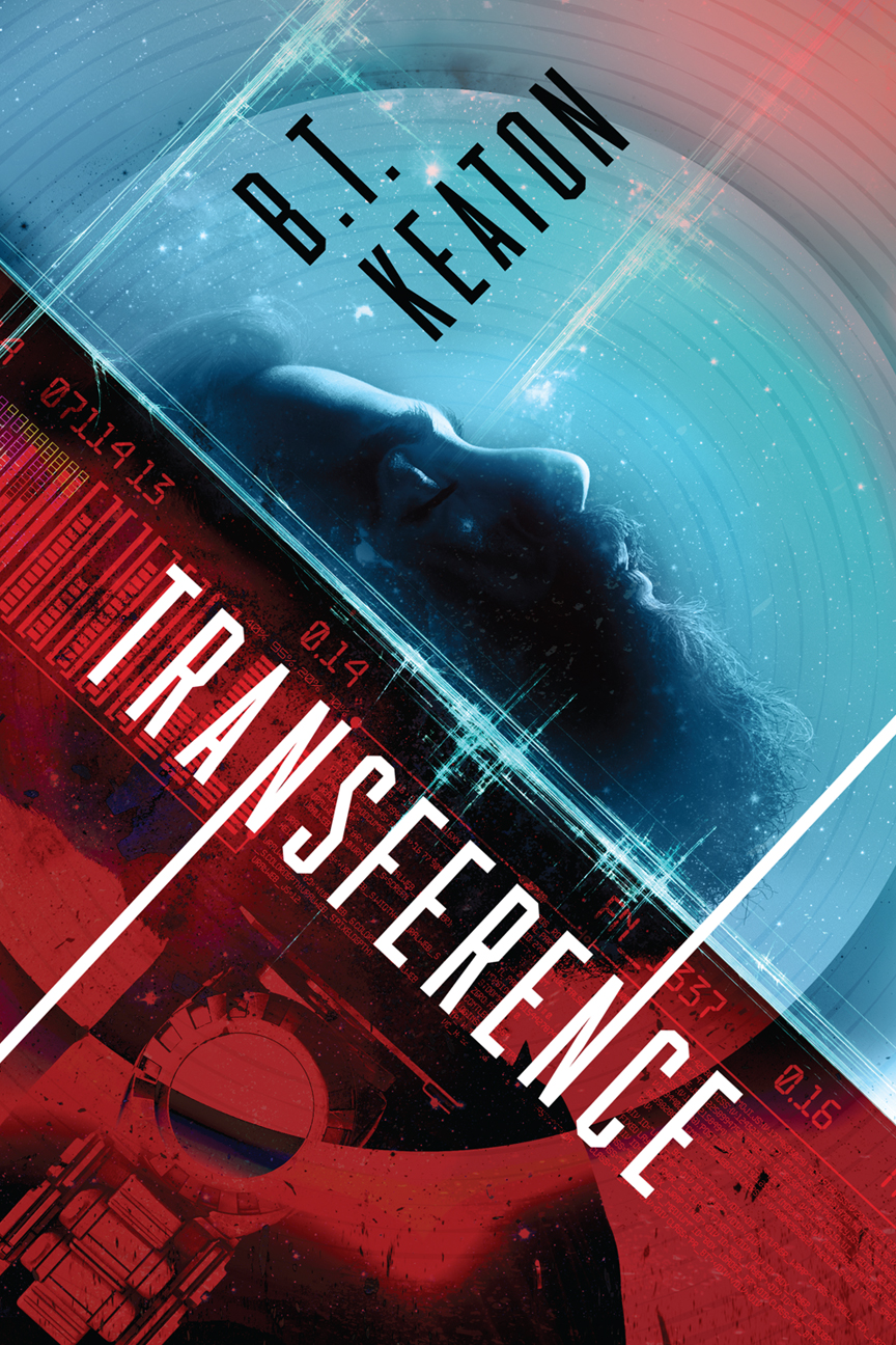 Cover art for Brandon Keaton's IPPY-winning book "Transference"