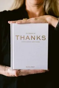 The Book of Thanks: A Catalogue of Gratitudes by Rachel Hébert (Acorn Press)