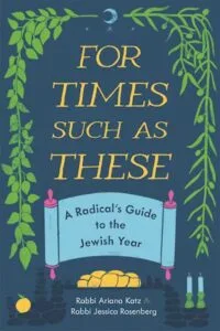 For Times Such as These: A Radical's Guide to the Jewish Year by Rabbi Ariana Katz and Rabbi Jessica Rosenberg (Wayne State University Press)